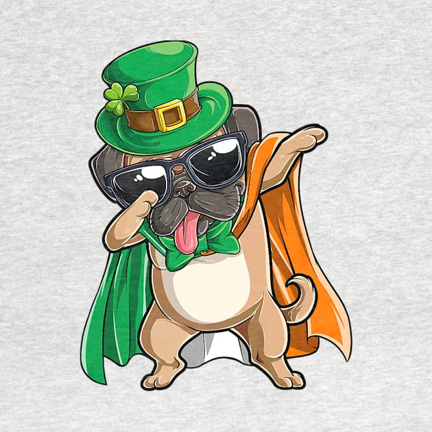 Dabbing Pug St Patricks Day Boys Leprechaun Irish by Macy XenomorphQueen